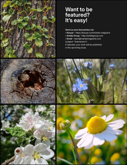 MARIKA MAGAZINE NATURE & TRAVELS (ISSUE 5731 - JUNE), page 3