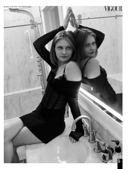 VIGOUR MAGAZINE The Black And White | October 2025 | Issue 03, page 5