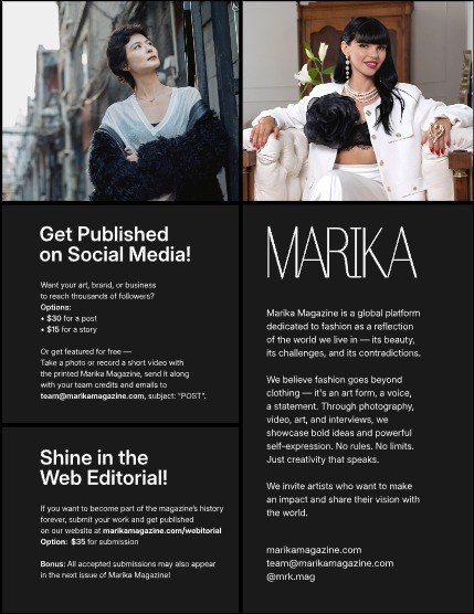 MARIKA MAGAZINE PORTRAIT (ISSUE 6066 - December), page 2