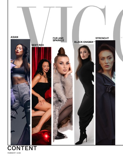 VIGOUR MAGAZINE Fashion & Beauty | February 2025 | Issue 18, page 2