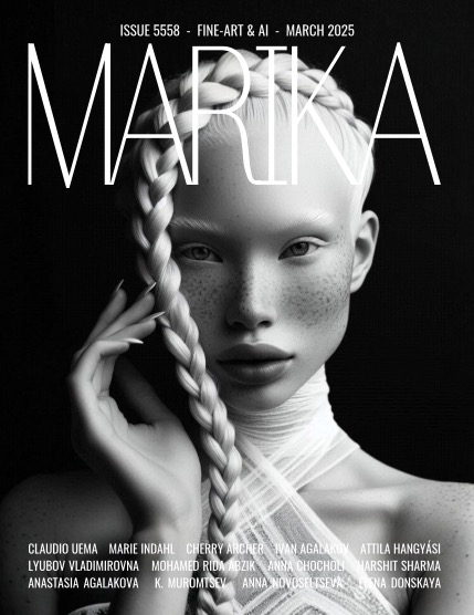 MARIKA MAGAZINE FINE-ART & AI (ISSUE 5558 - MARCH), page 1