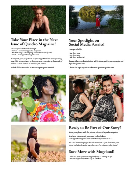 QUADRO MAGAZINE - PORTRAIT AUGUST (Vol 1267), page 3