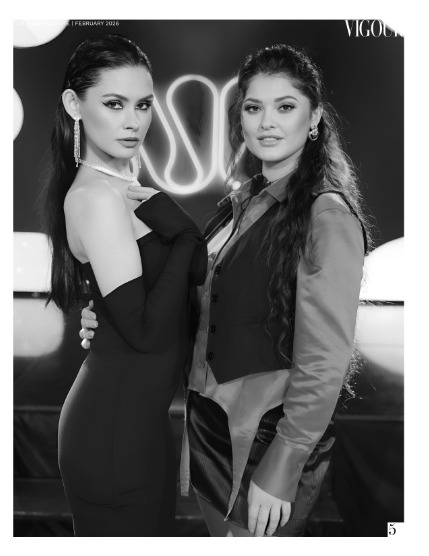 VIGOUR MAGAZINE The Black And White | February 2026 | Issue 01, page 5