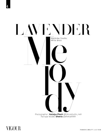 VIGOUR MAGAZINE Fashion & Beauty | July 2026 | Issue 06, page 4