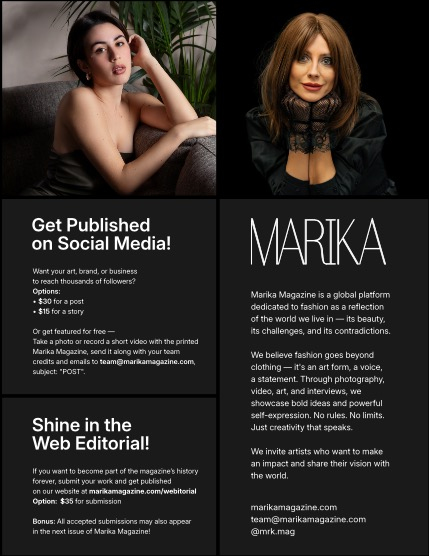 MARIKA MAGAZINE PORTRAIT (ISSUE 5743 - June), page 2
