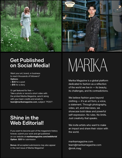MARIKA MAGAZINE FASHION & GLAMOUR (ISSUE 5778 - JULY), page 2