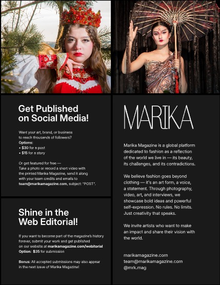 MARIKA MAGAZINE FASHION & GLAMOUR (ISSUE 6015 - NOVEMBER) , page 2