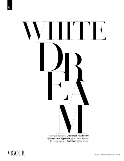 VIGOUR MAGAZINE The Nude & Boudoir | March 2026 | Issue 01, page 4
