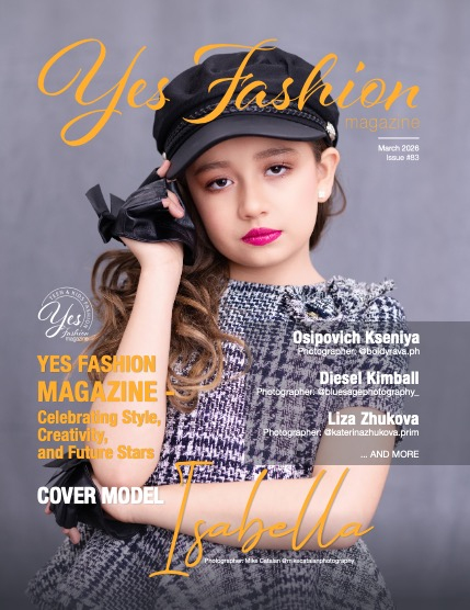 Yes Fashion Magazine, Issue #83, Kids & Teens Edition, March 2026, page 1