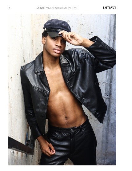 L'ATTIRANCE MEN'S Edition Vol 03 November 2023, page 6