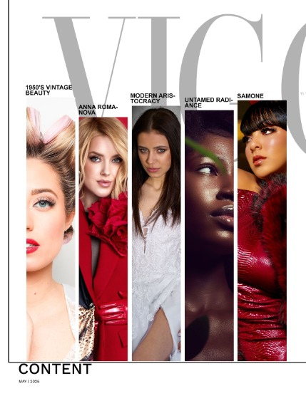 VIGOUR MAGAZINE FThe Art of Style | May 2026 | Issue 01, page 2