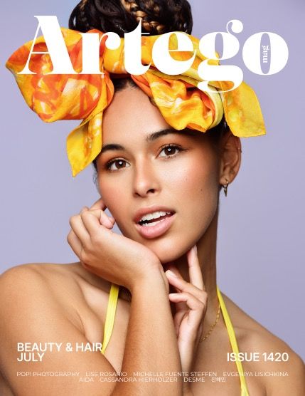 Артего, журнал. Красота и причёски, июль, выпуск 1420 (ARTEGO MAGAZINE - BEAUTY & HAIR JULY ISSUE 1420), page 1