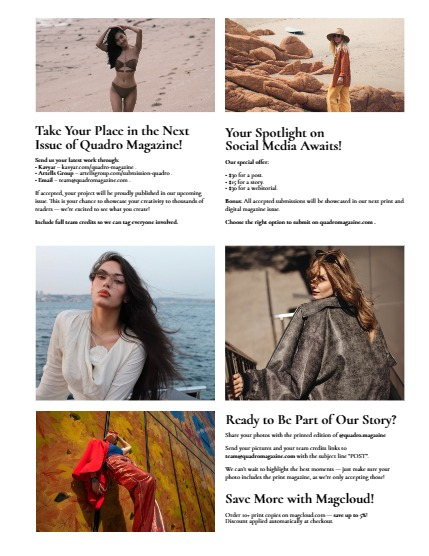 QUADRO MAGAZINE - PORTRAIT AUGUST (Vol 1253), page 3