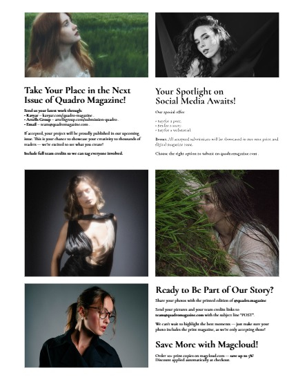 QUADRO MAGAZINE - PORTRAIT JULY (Vol 1679), page 3