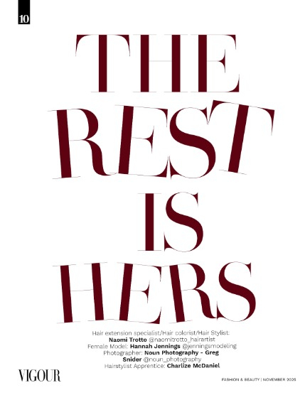 VIGOUR MAGAZINE Fashion & Beauty | November 2025 | Issue 20, page 10