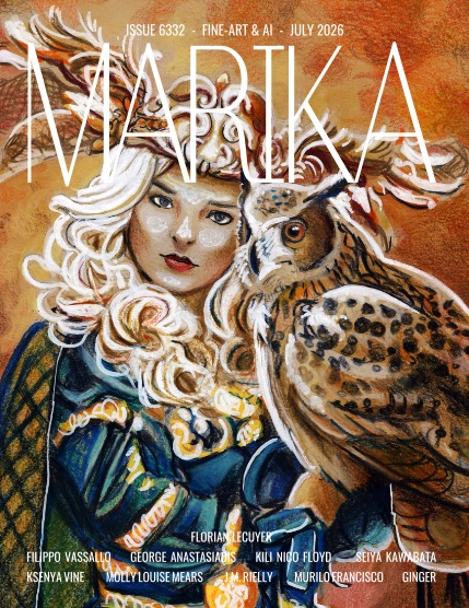 MARIKA MAGAZINE FINE-ART & AI (ISSUE 6332 - JULY), page 1