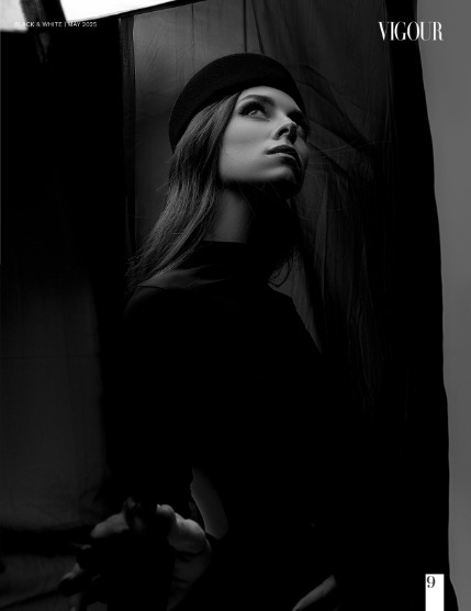 VIGOUR MAGAZINE Black And White | May 2025 | Issue 01, page 9