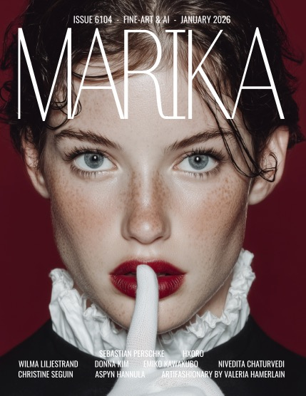 MARIKA MAGAZINE FINE-ART & AI (ISSUE 6104 - JANUARY), page 1