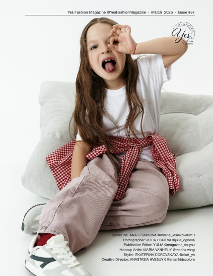 Yes Fashion Magazine, Issue #87, Kids & Teens Edition, April 2026, page 3