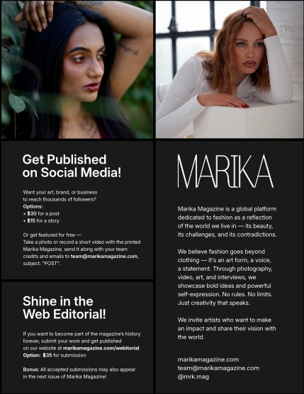 MARIKA MAGAZINE PORTRAIT (ISSUE 5752 - JUNE), page 2