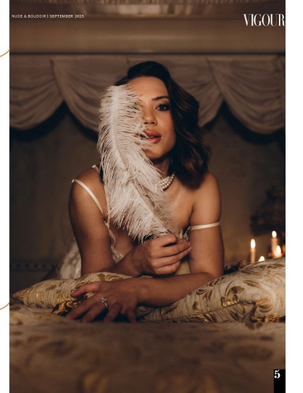 VIGOUR MAGAZINE Nude & Boudoir | September 2025 | Issue 01, page 5