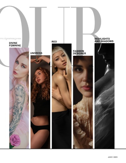 VIGOUR MAGAZINE Nude & Boudoir | June 2025 | Issue 02, page 3