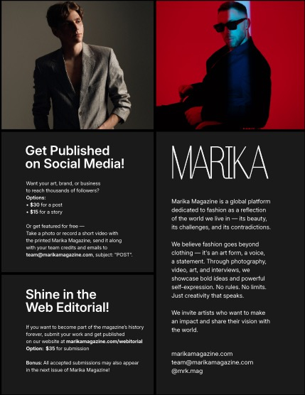MARIKA MAGAZINE MEN (ISSUE 5841 - AUGUST), page 2