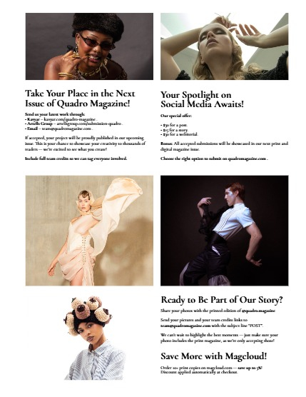 QUADRO MAGAZINE - FASHION & GLAMOUR MARCH (Vol 1501), page 3