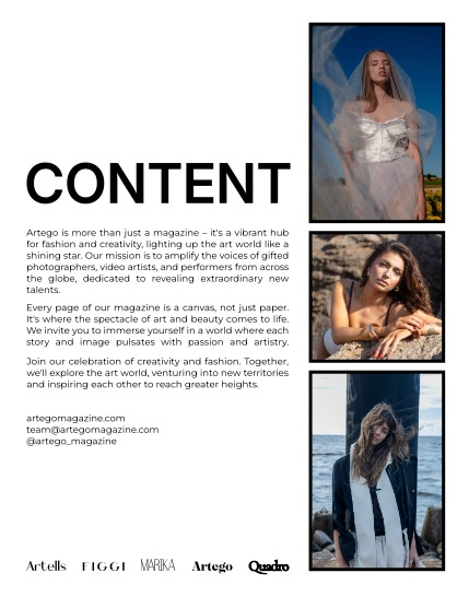 ARTEGO MAGAZINE - PORTRAIT AUGUST ISSUE 1462, page 2
