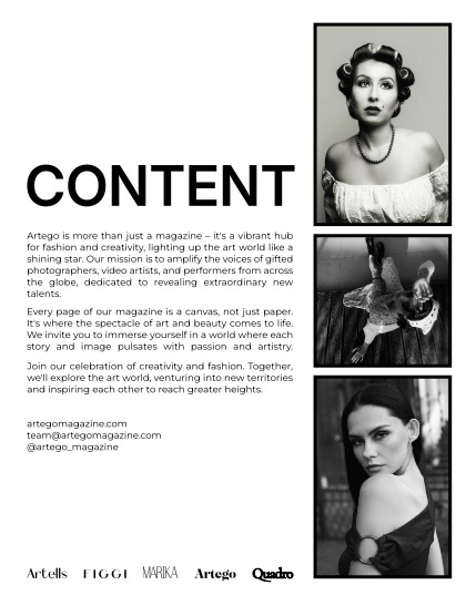 ARTEGO MAGAZINE - PORTRAIT SEPTEMBER ISSUE 1504, page 2