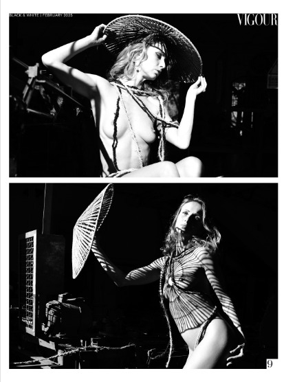 VIGOUR MAGAZINE The Black And White | February 2025 | Issue 02, page 9