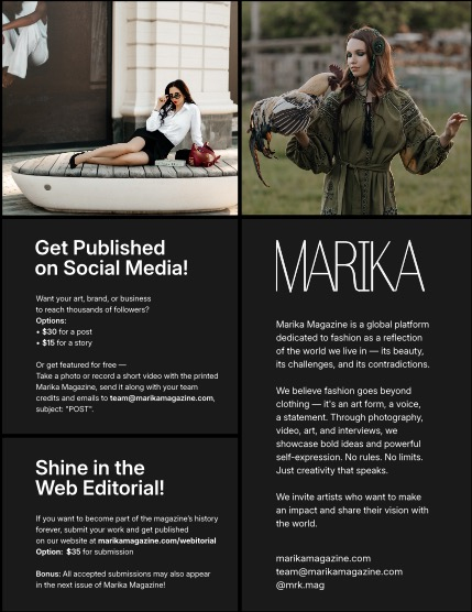 MARIKA MAGAZINE PORTRAIT (ISSUE 5753 - JUNE), page 2