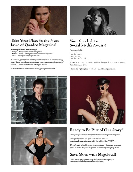 QUADRO MAGAZINE - FASHION & GLAMOUR JULY (Vol 1674), page 3
