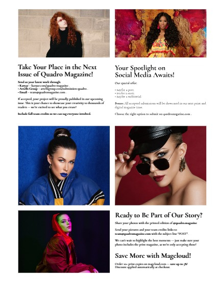 QUADRO MAGAZINE - FASHION & GLAMOUR JULY (Vol 1676), page 3