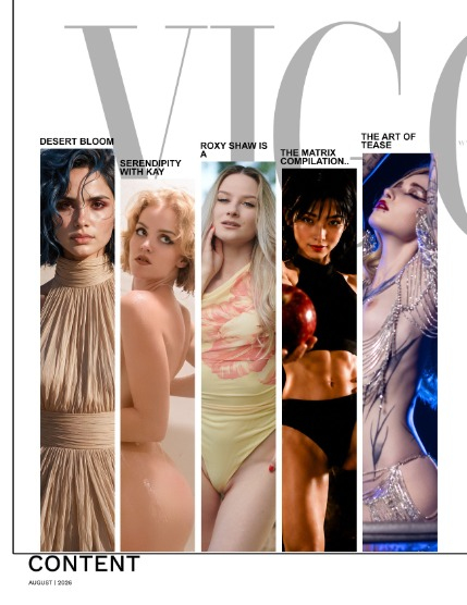 VIGOUR MAGAZINE The Nude & Boudoir | August 2026| Issue 01, page 2
