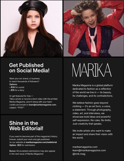 MARIKA MAGAZINE TEEN & KIDS (ISSUE 5675 - MAY), page 2