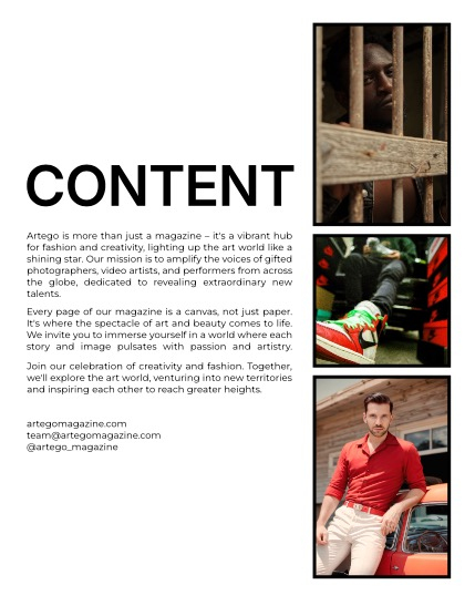 ARTEGO MAGAZINE - MEN JUNE ISSUE 892, page 2