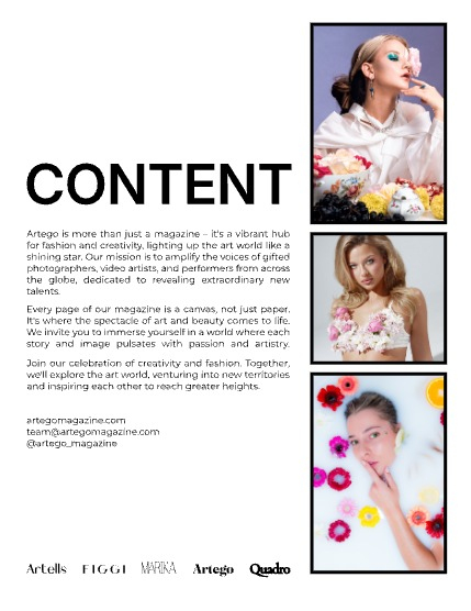 ARTEGO MAGAZINE - PORTRAIT MAY ISSUE 1359, page 2