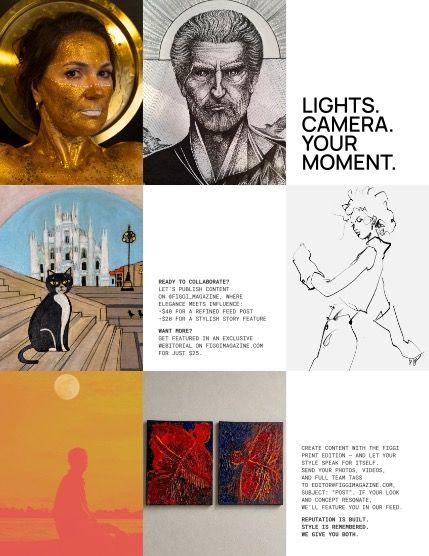 Фиджи, журнал. Визуальное искусство, сентябрь, выпуск 2274 (FIGGI MAGAZINE - VISUAL ART SEPTEMBER (Vol 2274)), page 3