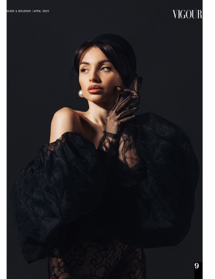 VIGOUR MAGAZINE Nude & Boudoir | April 2025 | Issue 04, page 9