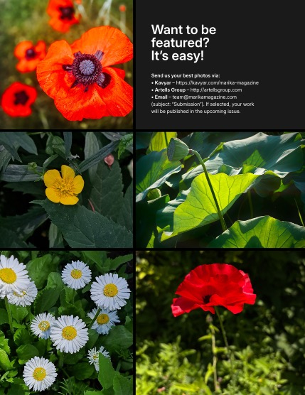 MARIKA MAGAZINE NATURE & TRAVELS (ISSUE 5800 - JULY), page 3