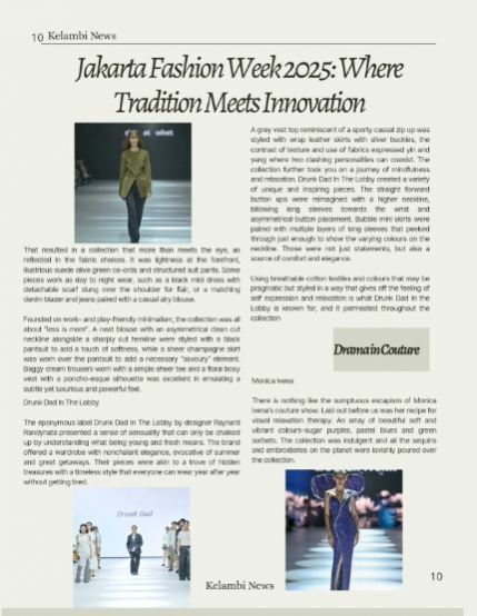 Kelambi Magazine | Fashion & Potrait Issue | 26th July 2025, page 10