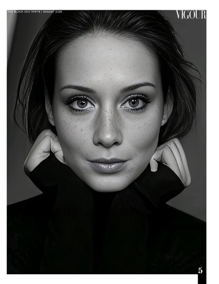 VIGOUR MAGAZINE The Black And White | August 2025 | Issue 03, page 5