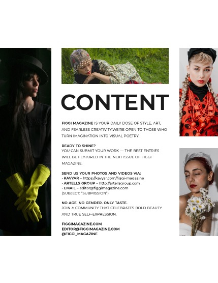 FIGGI MAGAZINE - PORTRAIT JANUARY (Vol 1976), page 3