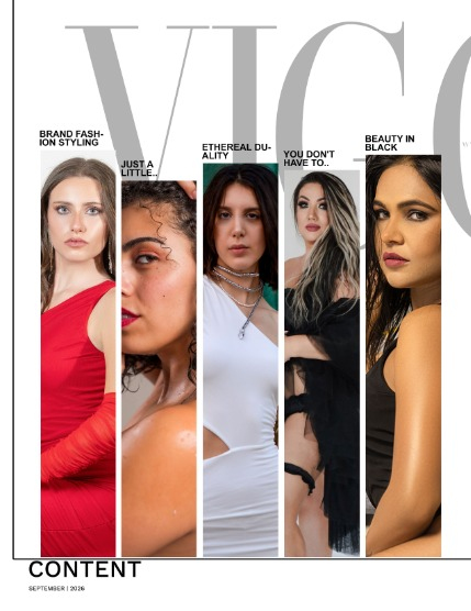 VIGOUR MAGAZINE The Fashion & Beauty | September 2026 | Issue 09, page 2