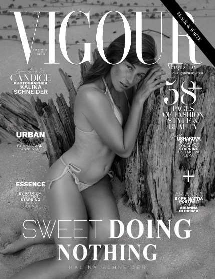 VIGOUR MAGAZINE The Black And White | October 2025 | Issue 01, page 1