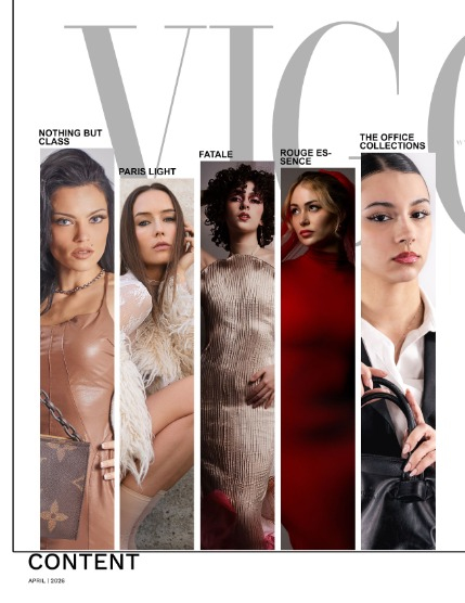 VIGOUR MAGAZINE The Art of Style | April 2026 | Issue 01, page 2