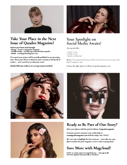 QUADRO MAGAZINE - PORTRAIT APRIL (Vol 1553), page 3