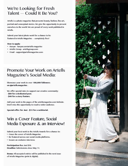 ARTELLS MAGAZINE - PORTRAIT JUNE (Vol 3318), page 3