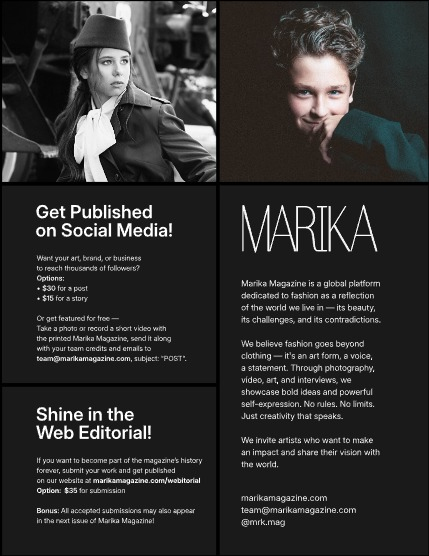 MARIKA MAGAZINE TEEN & KIDS (ISSUE 6028 - NOVEMBER), page 2